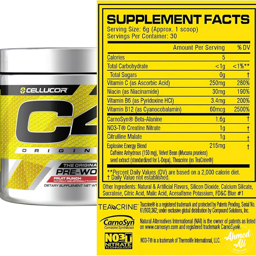Cellucor | C4 Original Pre-Workout 30Servings