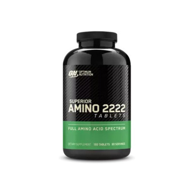 Optimum Nutrition, Superior Amino 2222, 160 Tablets