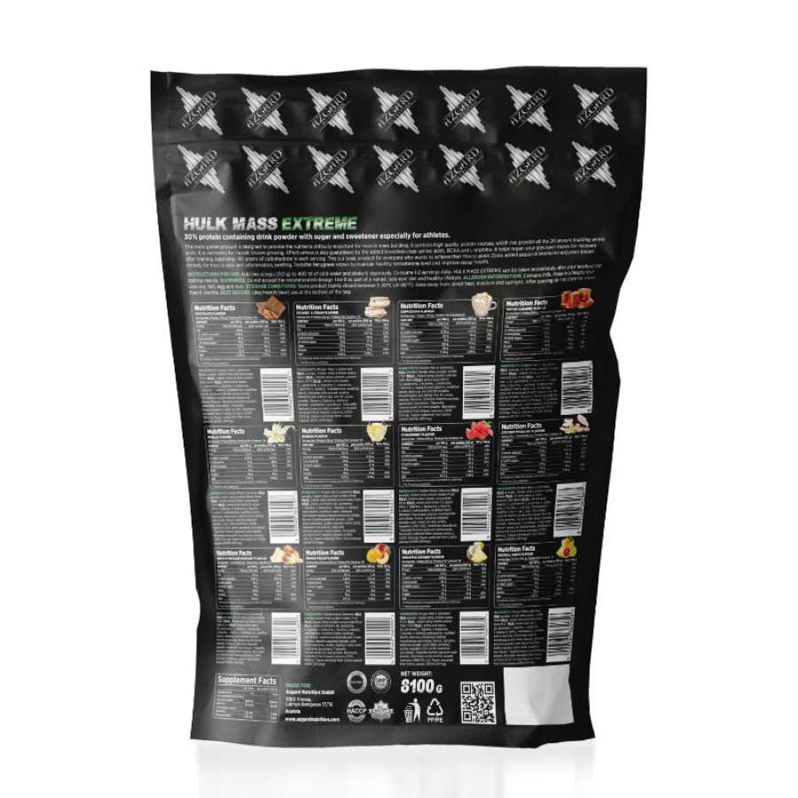 Azgard Nutrition Hulk Mass Extreme 8.1KG